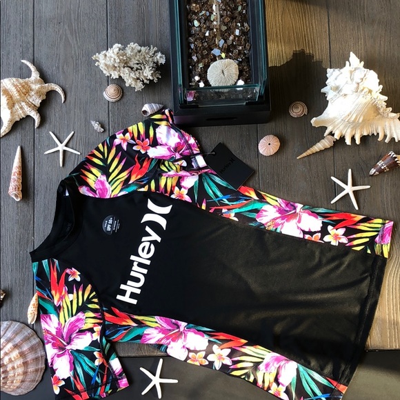 🍋🌴HURLEY RASH GUARD🌴🍋 - Picture 3 of 7